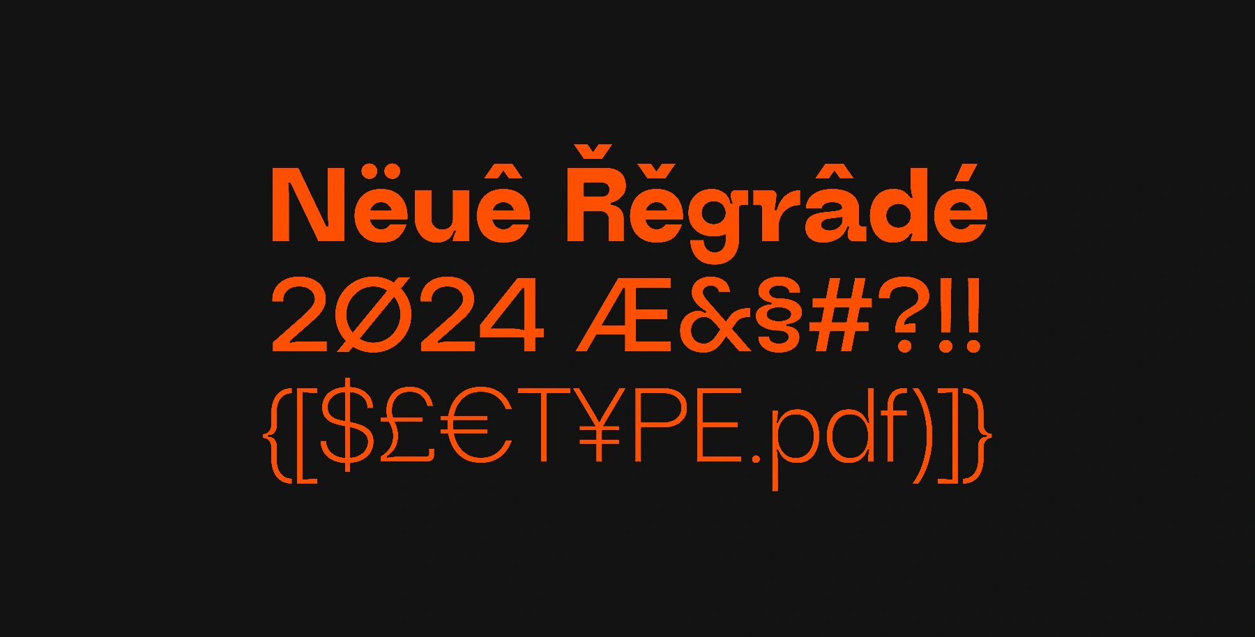Neue Regrade project image
